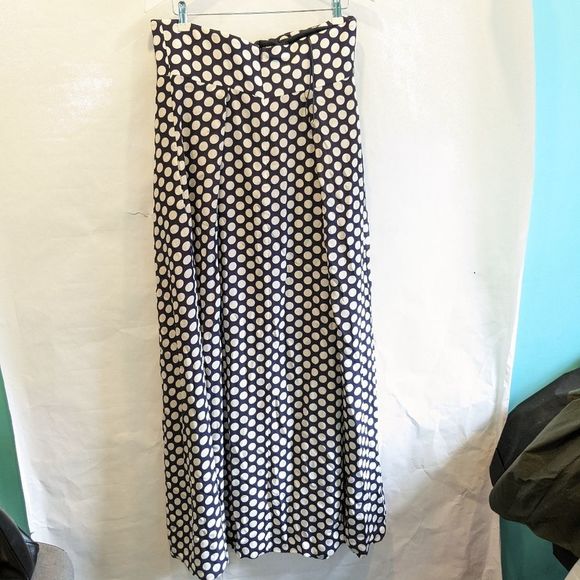J. Crew Strapless Polka Dot Dress in Black and White - Picture 6 of 10